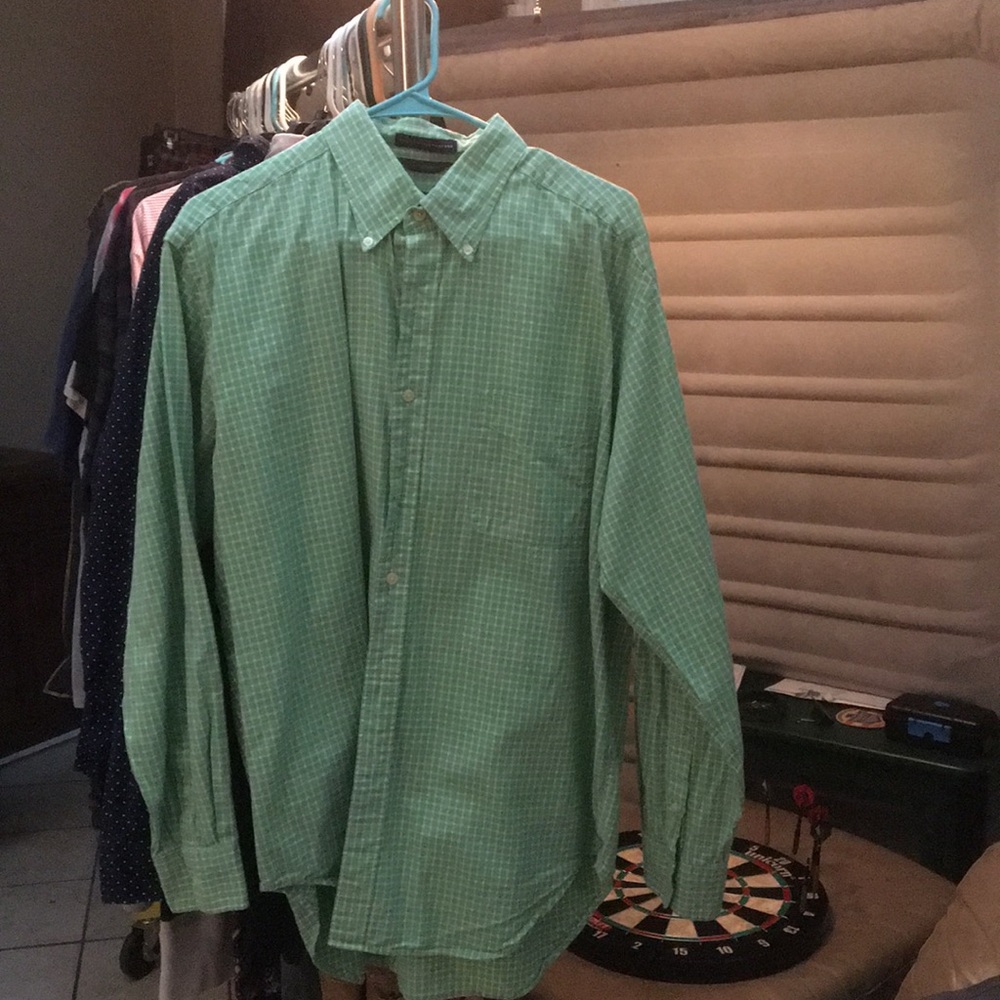 Austin Reed Striped Collared Shirt